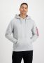 Alpha industries Hoodie met labeldetails model 'BACK PRINT HOODY' - Thumbnail 1