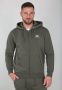 Alpha industries Basic Zip Hoody 118342 142 Groen Heren - Thumbnail 8