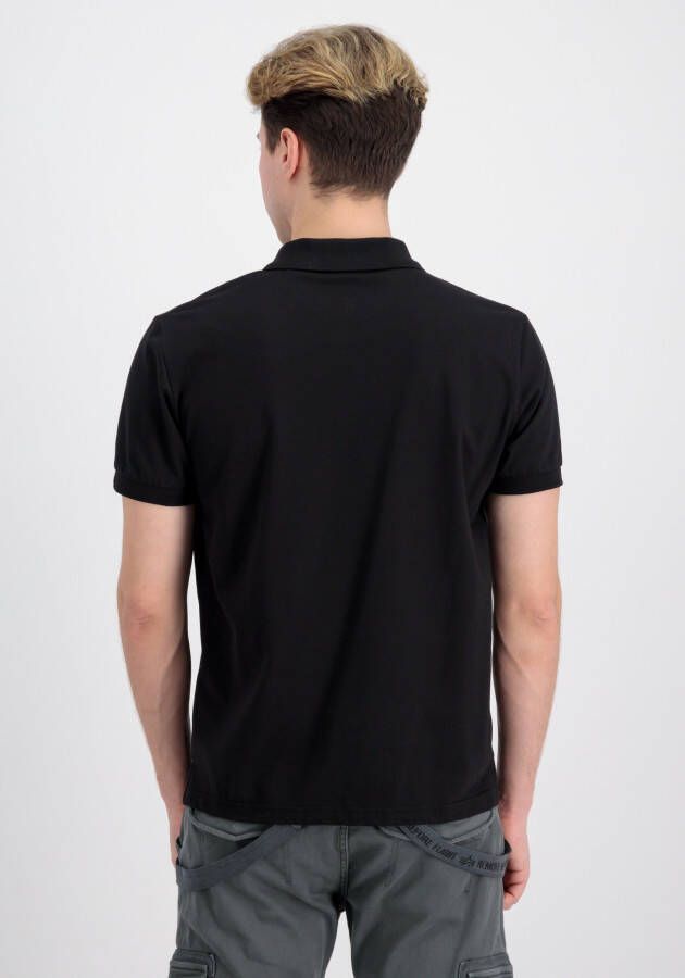 Alpha industries Poloshirt met logostitching model 'X-Fit'