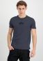Alpha industries Basic T Ml T-shirts Kleding greyblack black maat: XXL beschikbare maaten:S XXL - Thumbnail 2