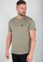 Alpha Industries Shirt met ronde hals BASIC T SMALL LOGO - Thumbnail 1