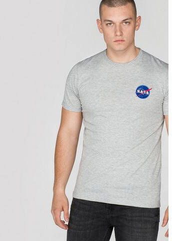 Alpha industries Space Shuttle T-shirts Kleding grey heather maat: XL beschikbare maaten:S M L XL XXL