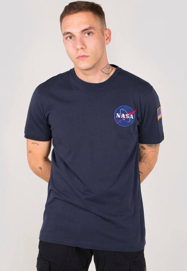 Alpha industries Space Shuttle T-shirts Kleding repl.blue maat: XXL beschikbare maaten:S M L XXL XXXL