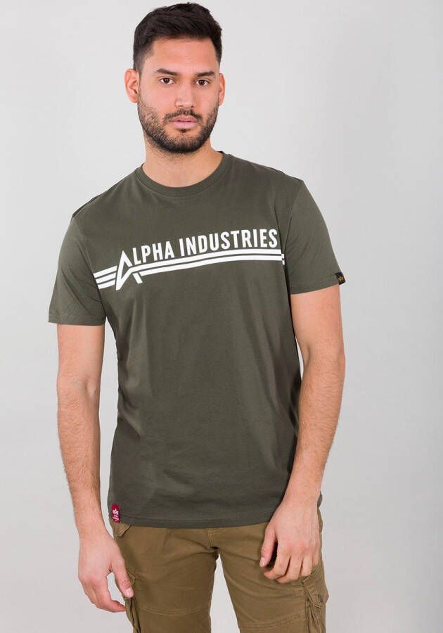 Alpha Industries Shirt met ronde hals T