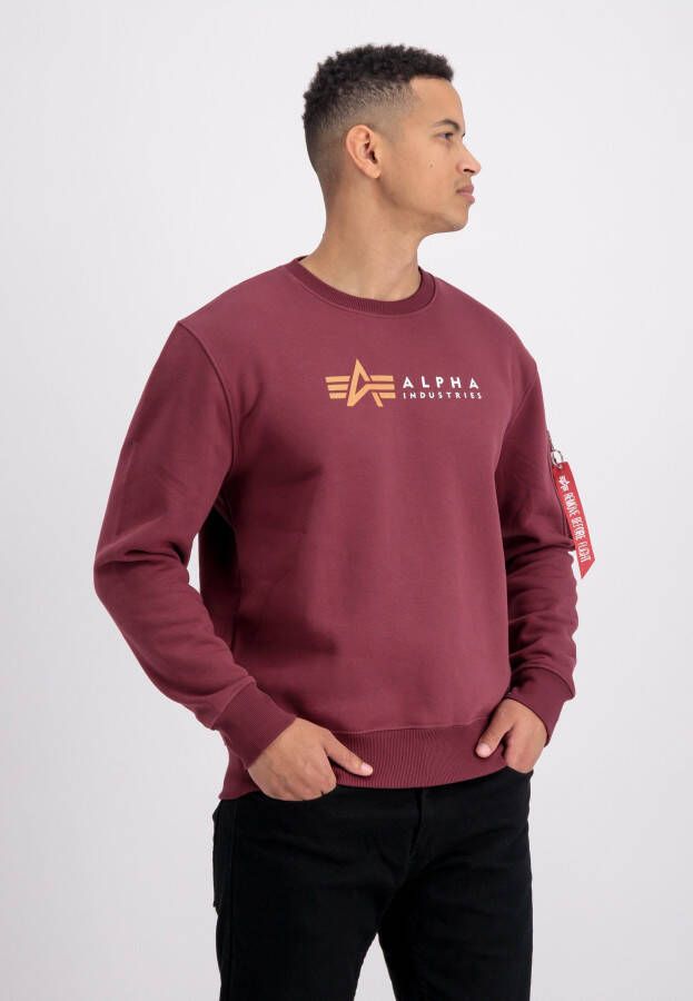 Alpha Industries Sweater Men Sweatshirts Alpha Label Sweater