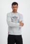 Alpha industries Sweatshirt met logoprint model 'BASIC SWEATER' - Thumbnail 1