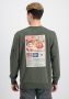 Alpha Industries Sweater Men Sweatshirts USN Blood Chit Sweater - Thumbnail 2