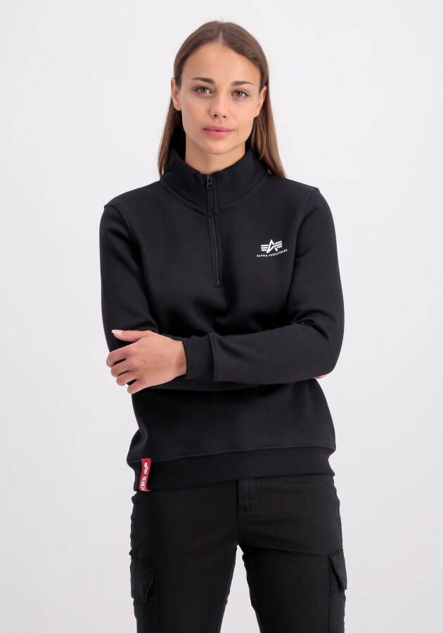 Alpha Industries Sweater Wmn Sweats Half Zip Sweater SL Wmn