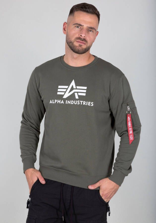 Alpha Industries Sweater Men Sweatshirts 3D Logo Sweater II