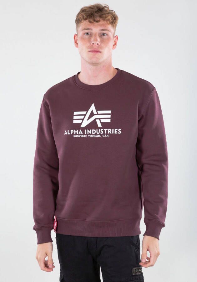 Alpha industries Bluza Basic 178302 21 s Bruin Heren