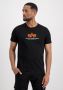 Alpha industries Modern Comfort T-shirt met 3D Print Black Heren - Thumbnail 2