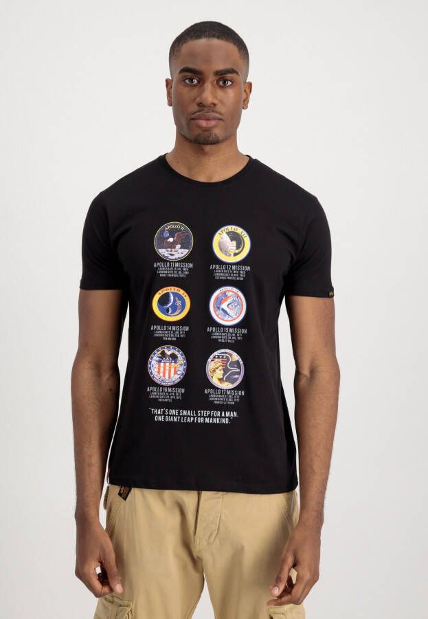 Alpha Industries T-shirt Men T-Shirts Apollo Mission T-Shirt