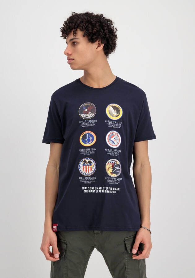 Alpha Industries T-shirt Men T-Shirt Mission Apollo T-Shirts