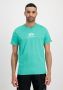 Alpha industries Basic T Ml T-shirts Kleding atomic green maat: S beschikbare maaten:S M - Thumbnail 2