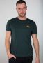 Alpha Industries Shirt met ronde hals BASIC T SMALL LOGO - Thumbnail 1