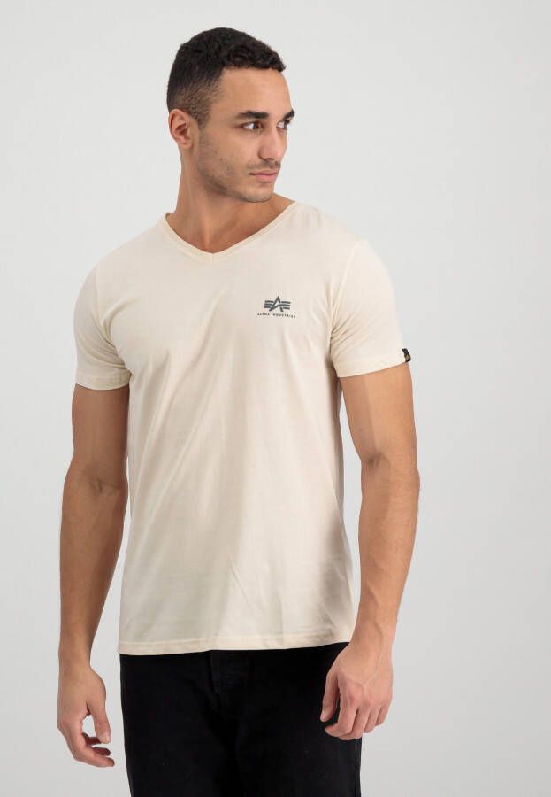 T-Shirts Small T-shirt Logo T Basic Men V-Neck Industries Alpha