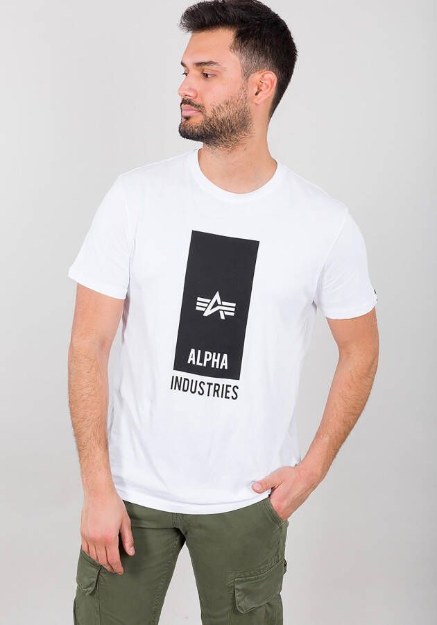 Alpha Industries T-shirt Men T-Shirts Block Logo T