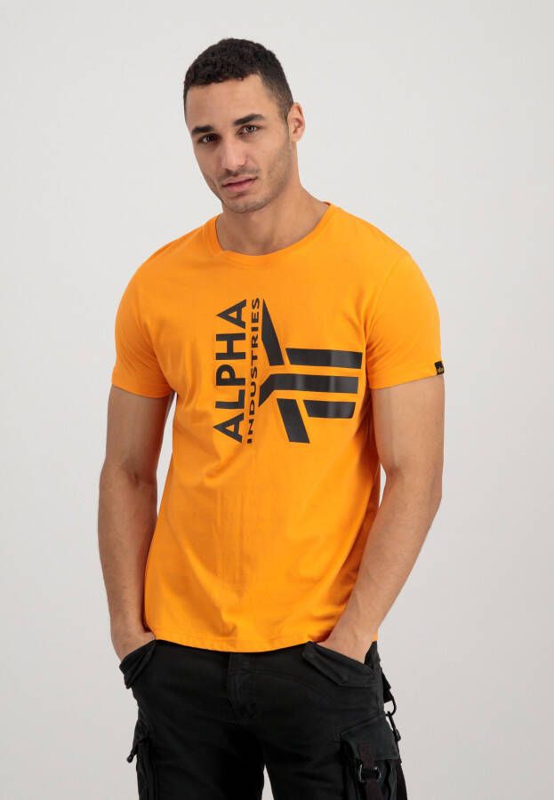 Alpha Industries T-shirt Men T-Shirts Half Logo Foam T