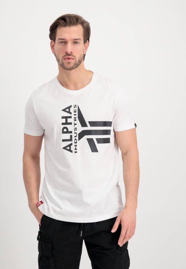 Alpha Industries T-shirt Men T-Shirts Half Logo Foam T