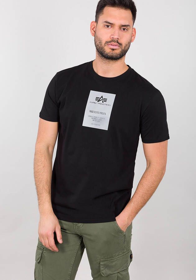 Alpha Industries T-shirt Men T-Shirts Reflective Label T