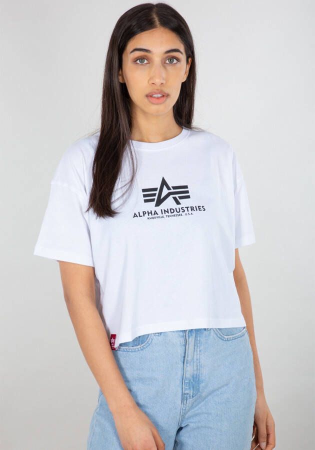 Alpha industries Basic T Cos T-shirts Kleding white maat: XL beschikbare maaten:M L XL
