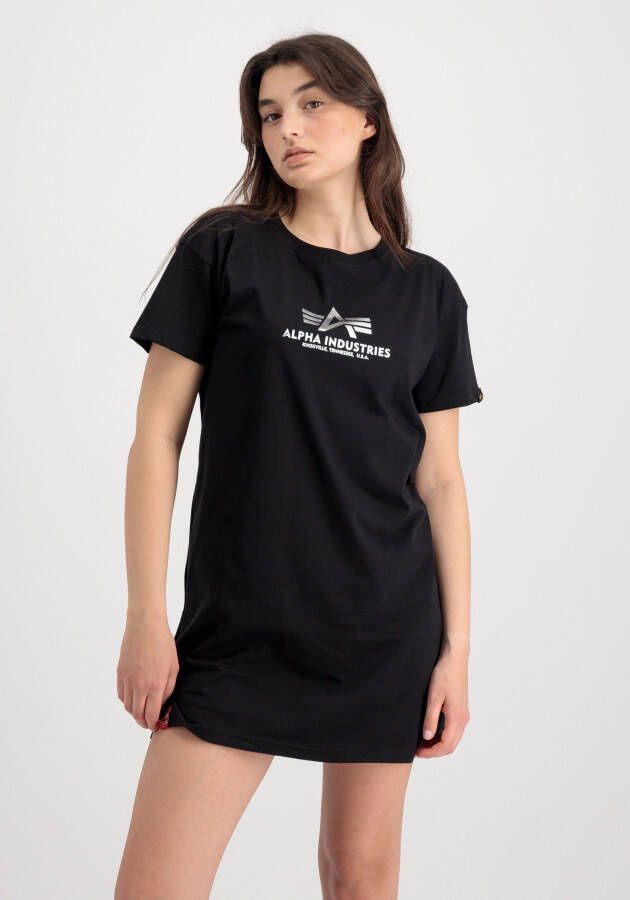 Alpha Industries T-shirt Women T-Shirts Basic T Long Foil Print Wmn