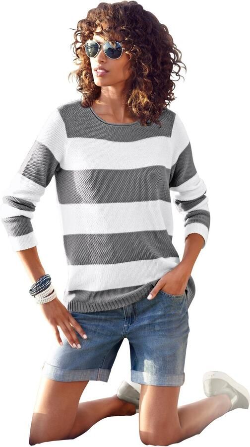 Ambria Trui met ronde hals Trui - Foto 2