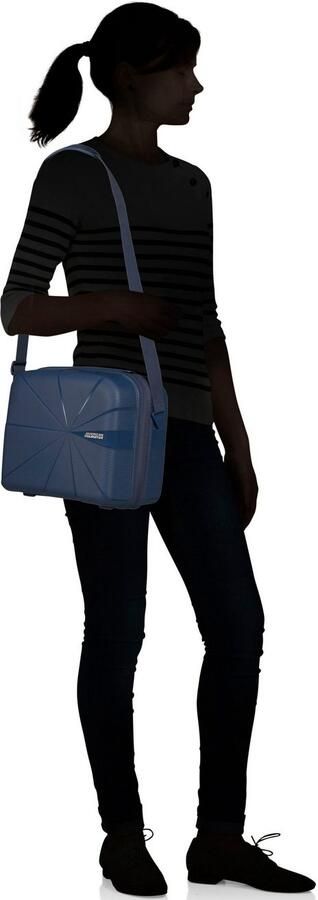 American Tourister Beautycase STARVIBE Beauty Case navy 29 cm Handbagage tas reisbagage met trolley bevestigingssysteem - Foto 5