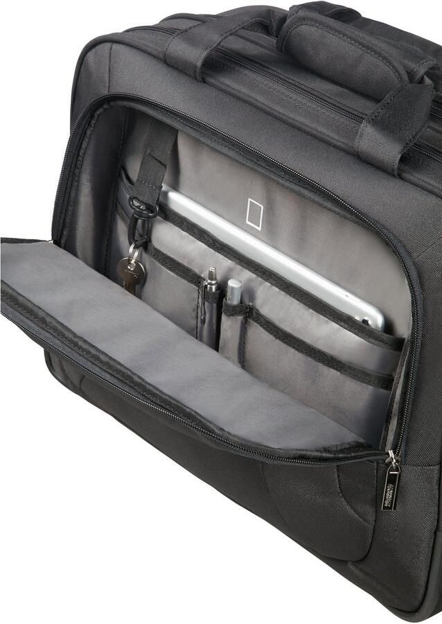 American Tourister Businesstas AT WORK Handbagage trolley reistas 15 6-inch laptop-10 5-inch tabletvak - Foto 4