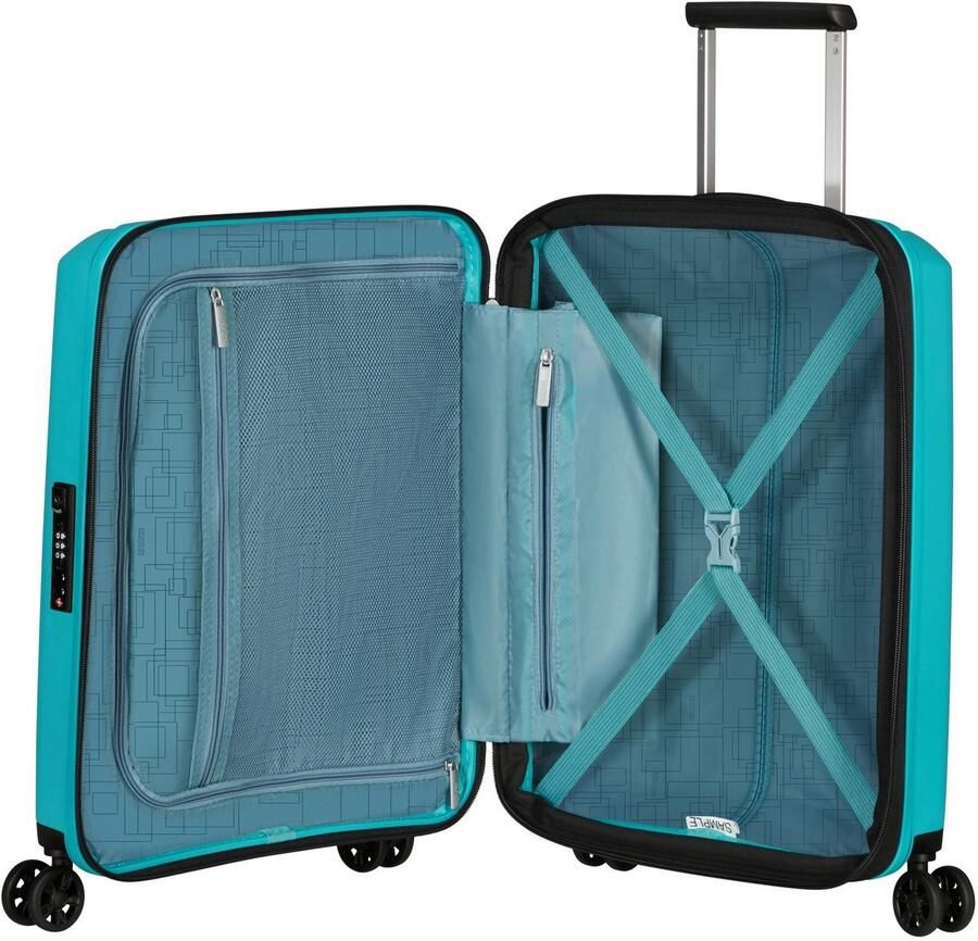 American Tourister Hardshell-trolley AEROSTEP in verschillende kleuren en maten Reiskoffer harde koffer voor vliegreizen TSA-cijferslot
