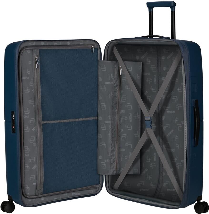 American Tourister Hardshell-trolley DASHPOP 77 Grote koffer reisbagage TSA-cijfer slot incheckbagage