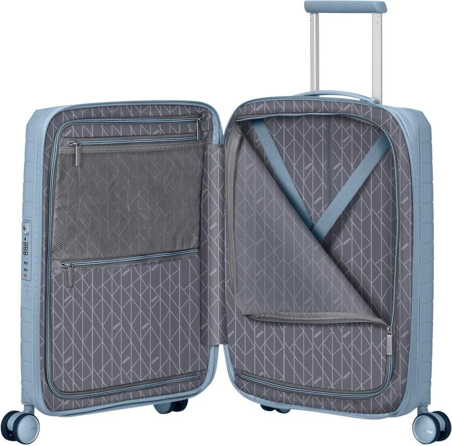 American Tourister Hardshell-trolley FASTFORWARD verschillende maten en kleuren Hardcase koffer personaliseerbaar TSA-slot volume uitbreiding