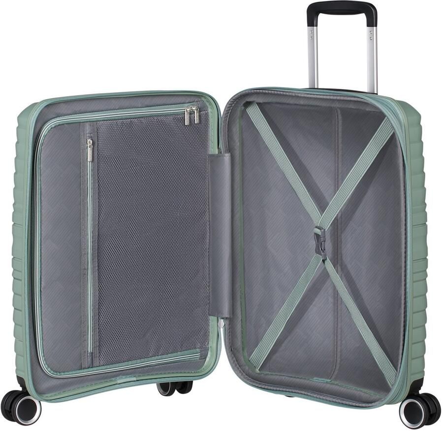 American Tourister Hardshell-trolley FLYTWIST verschillende maten en kleuren Hardcase koffer personaliseerbaar volume uitbreiding - Foto 3