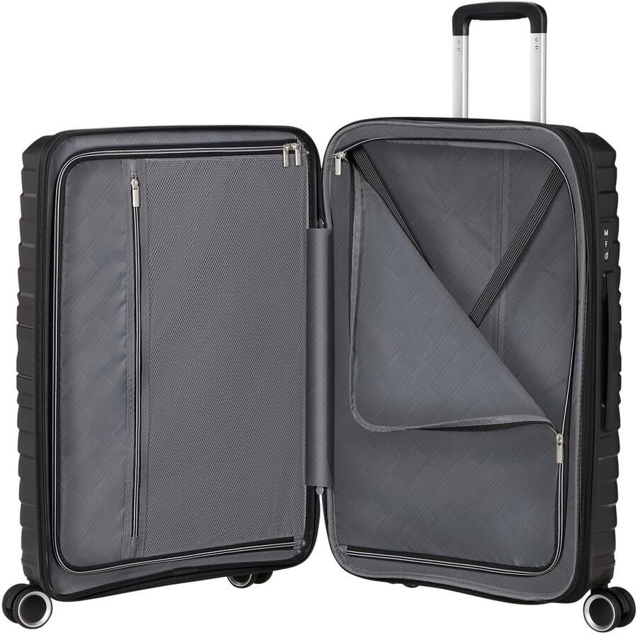 American Tourister Hardshell-trolley FLYTWIST verschillende maten en kleuren Hardcase koffer personaliseerbaar volume uitbreiding - Foto 2