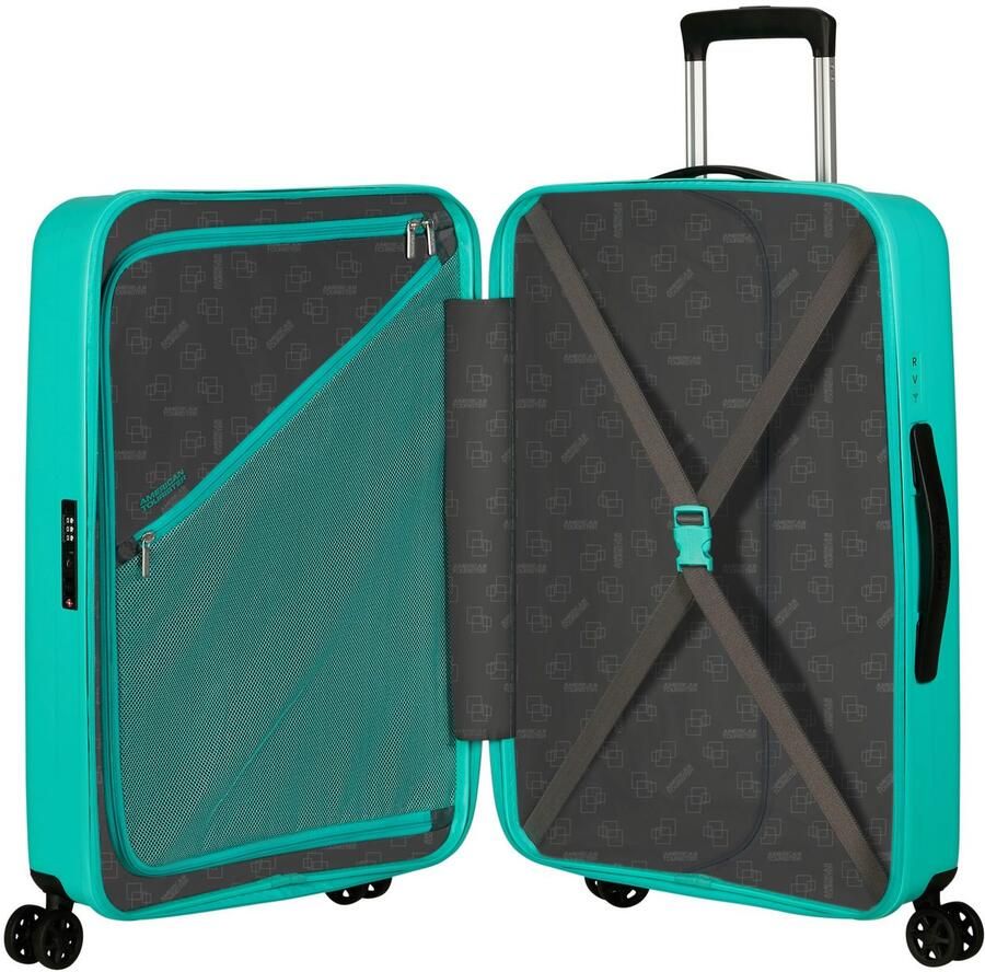 American Tourister Hardshell-trolley REJOY verschillende maten en kleuren Hardcase koffer personaliseerbaar verzonken TSA-slot - Foto 3