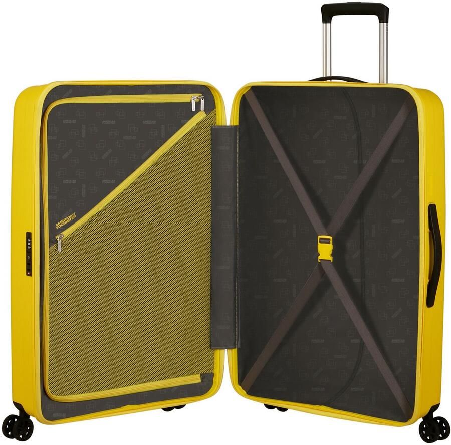 American Tourister Hardshell-trolley REJOY verschillende maten en kleuren Hardcase koffer personaliseerbaar verzonken TSA-slot