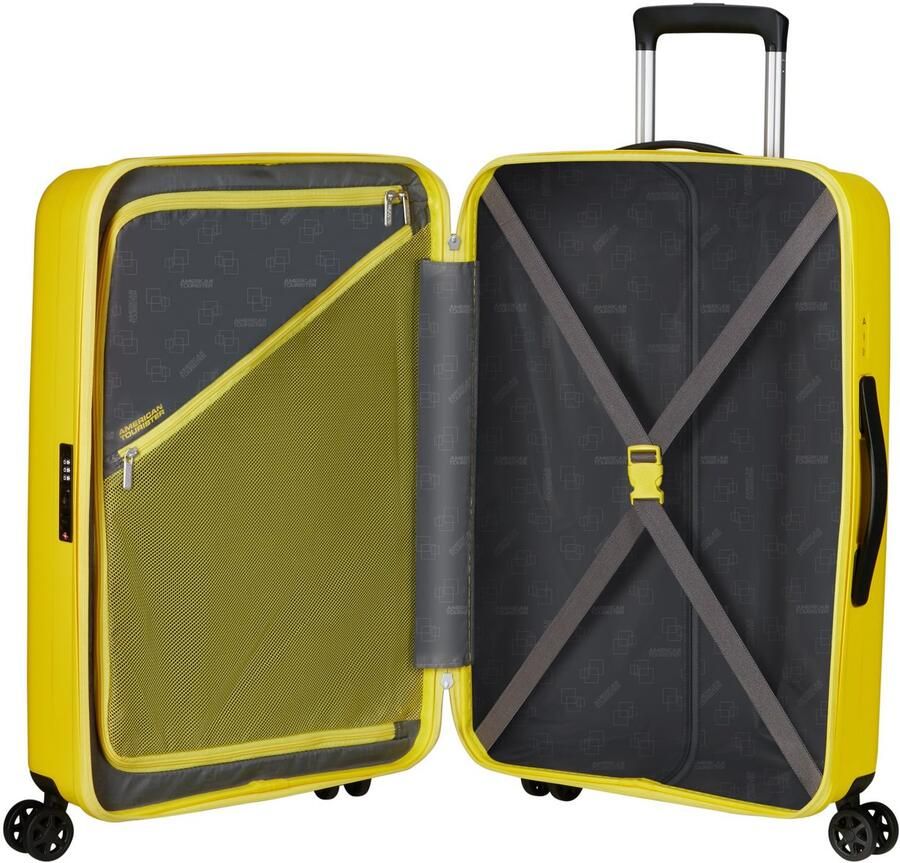 American Tourister Hardshell-trolley REJOY verschillende maten en kleuren Hardcase koffer personaliseerbaar verzonken TSA-slot