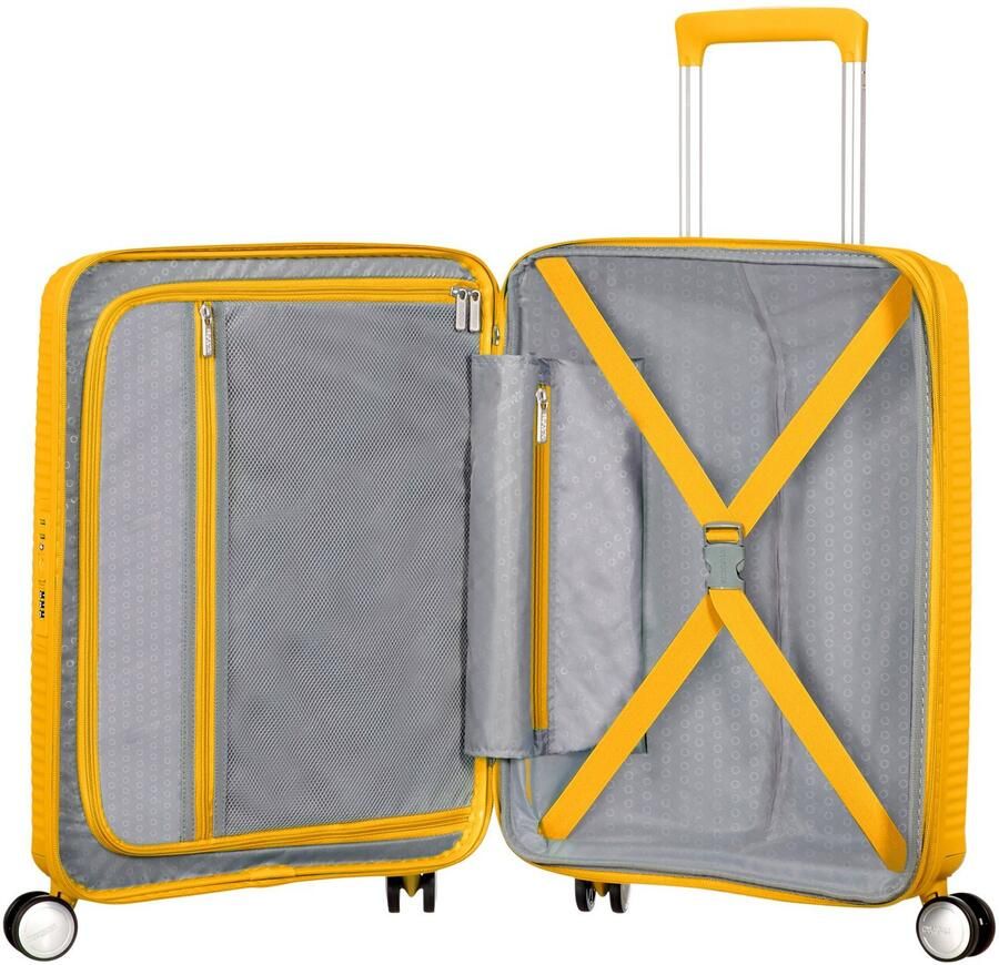 American Tourister Hardshell-trolley SOUNDBOX in verschillende kleuren en maten Reiskoffer trolley incheckbagage TSA-cijferslot volumevergroting - Foto 4
