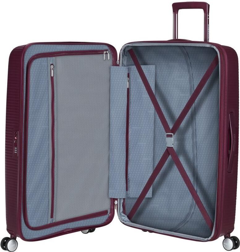 American Tourister Hardshell-trolley SOUNDBOX in verschillende kleuren en maten Reiskoffer trolley incheckbagage TSA-cijferslot volumevergroting