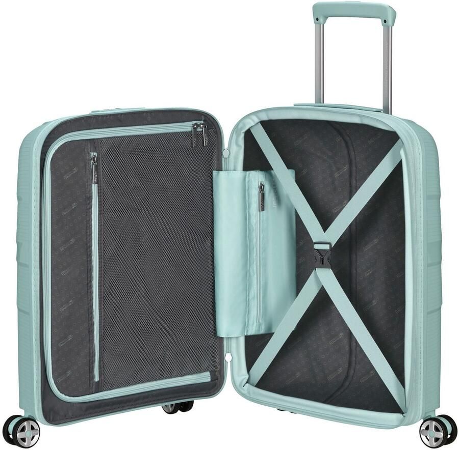 American Tourister Hardshell-trolley STARVIBE in verschillende kleuren en maten Handbagage-koffer reiskoffer met TSA-cijferslot