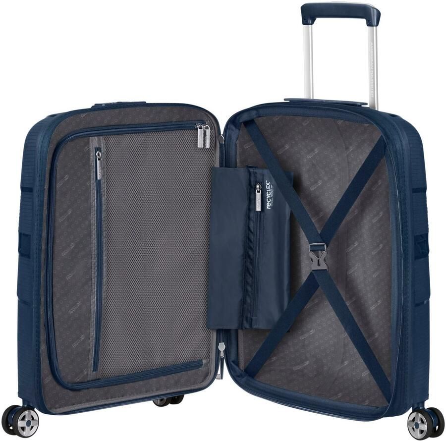 American Tourister Hardshell-trolley STARVIBE in verschillende kleuren en maten Handbagage-koffer reiskoffer met TSA-cijferslot - Foto 2