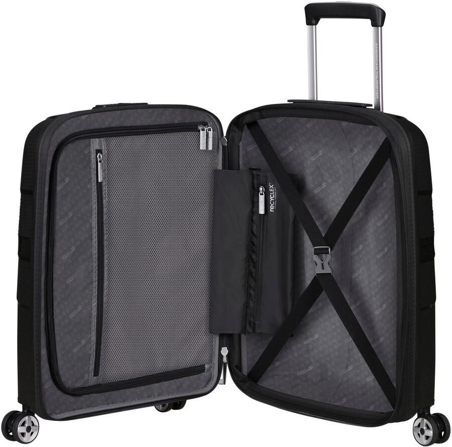 American Tourister Hardshell-trolley STARVIBE in verschillende kleuren en maten Handbagage-koffer reiskoffer met TSA-cijferslot