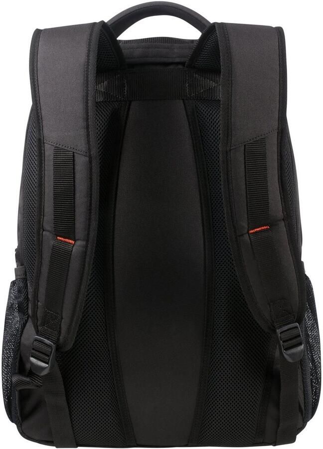American Tourister Laptoprugzak AT WORK 17.3 black orange Kinderreisekoffer kindertrolley handbagage harde koffer
