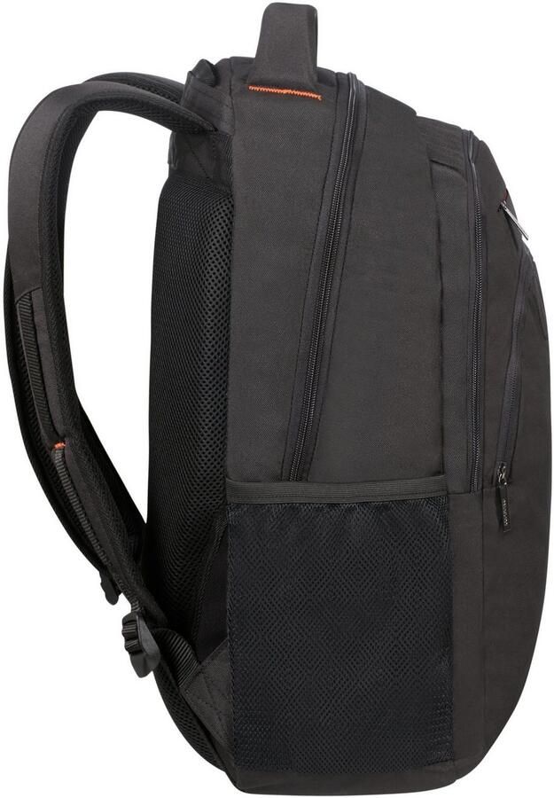 American Tourister Laptoprugzak AT WORK 17.3 black orange Kinderreisekoffer kindertrolley handbagage harde koffer - Foto 3