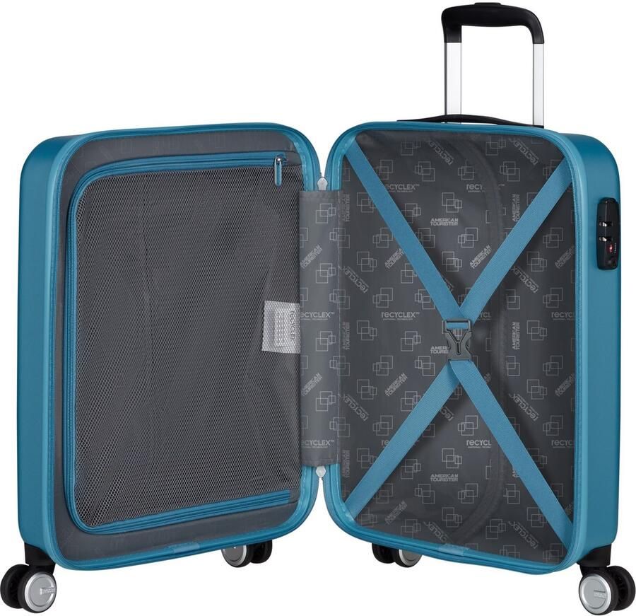 American Tourister Trolley ASTROBEAM 55 Handbagage-koffer reiskoffer met TSA-cijferslot