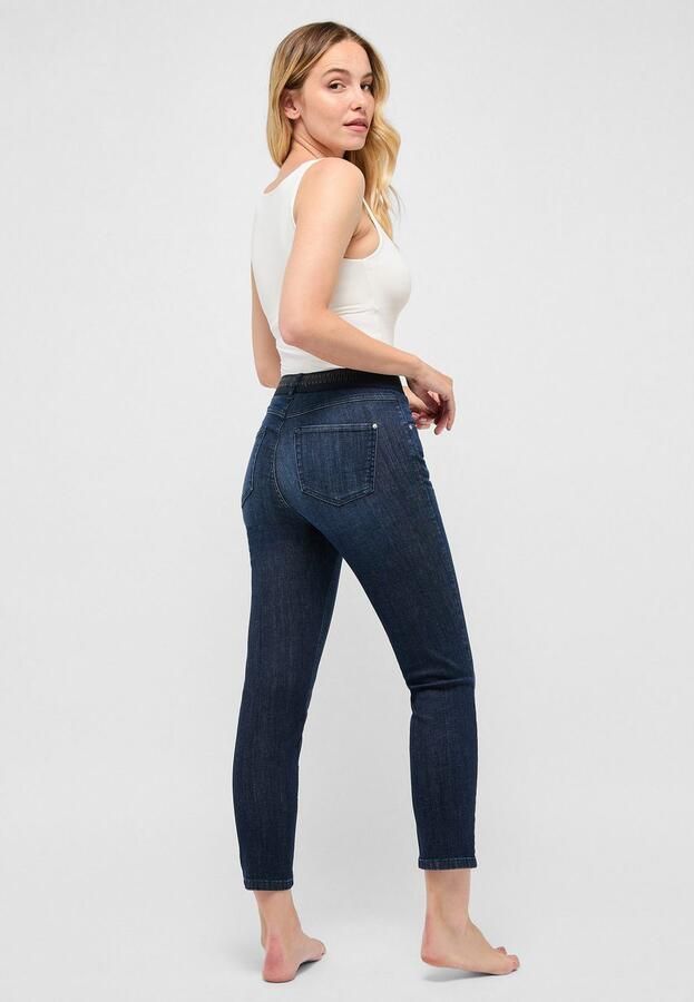 Angels Slim fit jeans met logostitching model 'Ornella' - Foto 3