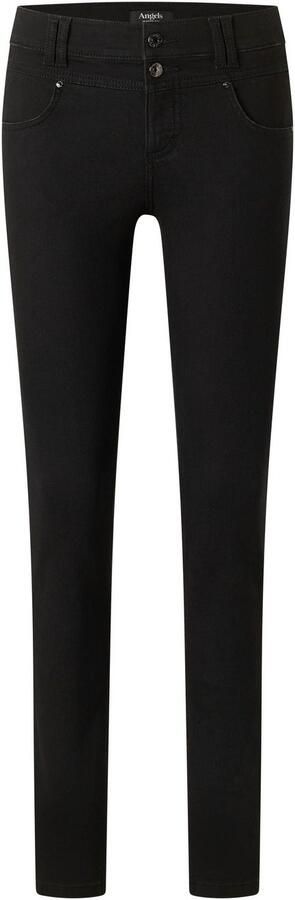Angels Skinny Button Jeans Black Dames - Foto 4