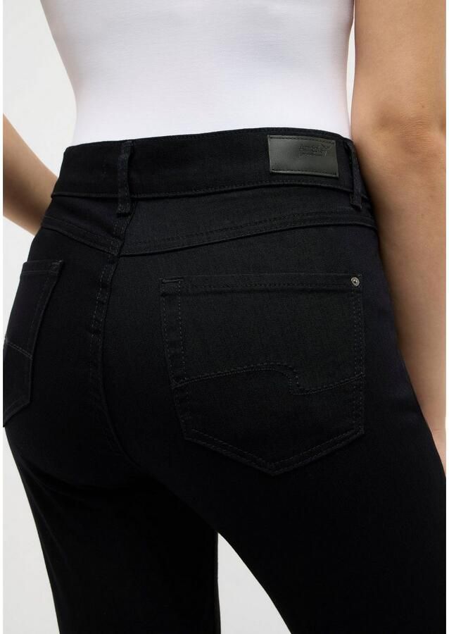 Angels Slim Fit Denim Broek Black Dames