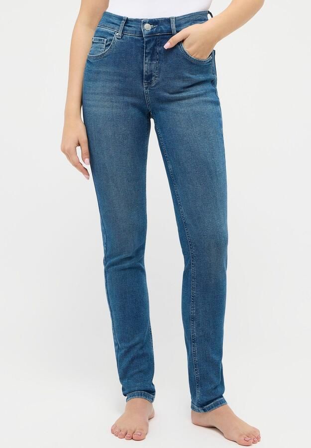 Angels Skinny fit jeans met labelpatch - Foto 5