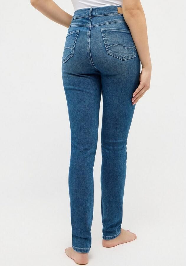 Angels Skinny fit jeans met labelpatch - Foto 2